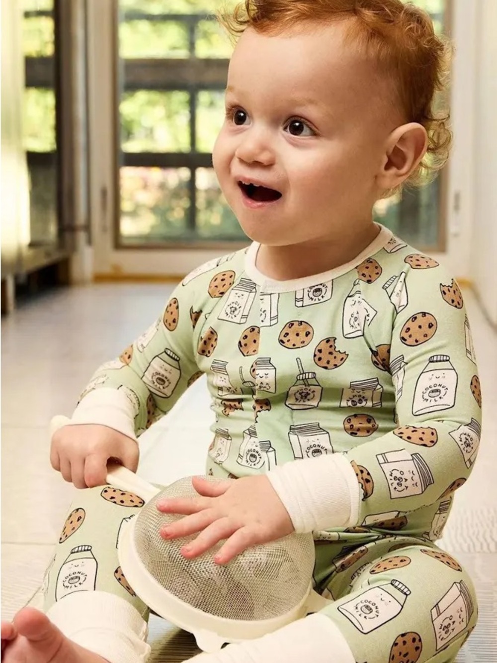 Magnetic Me Cookies & Milk Pajamas- Size 3-6 months